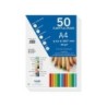 Dohe Cartulinas de Colores de 180 G/M2 - Tamaño A4 - PH Neutro - Libres de Cloro Elemental - Colorantes Biodegradables