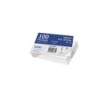 Chips di cartoncino offset bianco Dohe da 180 g - 100x150 mm - a righe - Confezione da 100 chip