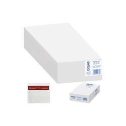 Dohe Scatola da 1000 Buste Autoadesive per Documenti di Spedizione - Spedizione con Lista di Imballaggio Speciale