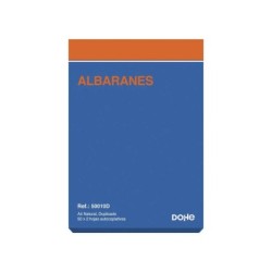 Dohe Talonario Albaranes - 100 Hojas - Papel Autocopiativo - Tamaño A4