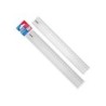 Righello Dohe da 30 cm - Plastica iniettata trasparente come cristallo - Bordi smussati e bordati - in borsa singola