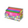 Dohe Espositore da 20 Porta Matite Piatte in PVC Trasparente Fluorescente - Colori Assortiti 20pz 20pz