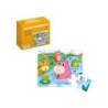 Dohe Puzzle Educativo para Niños - 12 Piezas - Doble Capa de Carton y Contrachapado - Estimula la Imaginacion y el Razonamiento