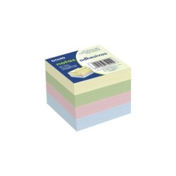 Cubi per appunti riposizionabili Dohe - 75gr - Cubo da 400 fogli - Ideale per ufficio e scuola 6pz 6pz