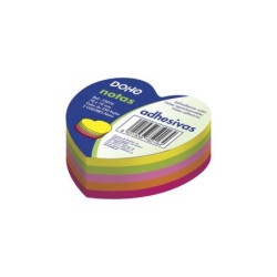 Cubi per appunti riposizionabili Dohe Neon - 75 mm - Cubo da 250 fogli - Carta da 75 gr - Ideale per ufficio e scuola 12pz 12pz