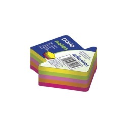 Cubi per appunti riposizionabili Dohe - 75mmx75mm - Cubo da 250 fogli - Carta da 75gr - Ideale per ufficio e scuola 12pz 12pz