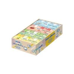 Dohe Display Box da 36 Set Indici Adesivi Stampati - 18x65mm - Forme e Motivi Assortiti