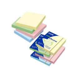 Dohe Bloc de Notas Reposicionables - 75 G/M - Paquete de 12 Blocs de 100 Notas - Colores Surtidos