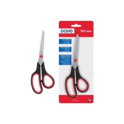 Forbici Dohe in acciaio inossidabile - Punte arrotondate - Manico ergonomico in plastica e gomma - Blister individuale