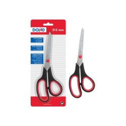 Forbici Dohe in acciaio inossidabile - Punte arrotondate - Manico ergonomico in plastica e gomma - Blister individuale