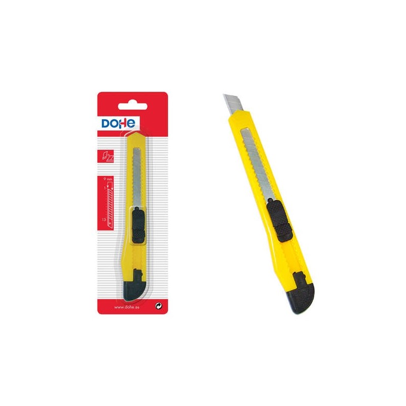 Taglierina in plastica resistente Dohe - Lame in acciaio per taglio - Sistema di bloccaggio della lama Taglierina in plastica resistente Dohe - Lame in acciaio per taglio - Sistema di bloccaggio della lama