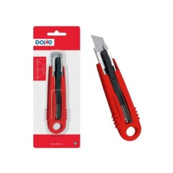 Taglierina retrattile in plastica Dohe - Guida in metallo - Sistema di sicurezza - Lunghezza 150 mm
