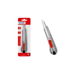 Cutter Dohe in acciaio inossidabile - Lame in acciaio da taglio - Sistema di bloccaggio della lama - Blister individuale