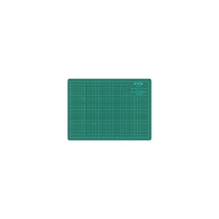 Tappetino da taglio Dohe in PVC da 3 mm - Superficie autoriparante - Griglia metrica stampata - Formato A4