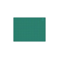 Dohe Vade de Corte PVC 3mm - Superficie Autocicatrizante - Cuadricula Impresa Metrica - Tamaño A2