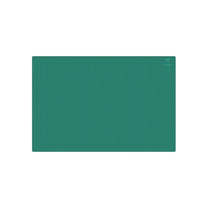 Tappetino da taglio Dohe in PVC da 3 mm - Superficie autoriparante - Griglia metrica stampata - Misura A1 Tappetino da taglio Dohe in PVC da 3 mm - Superficie autoriparante - Griglia metrica stampata - Misura A1