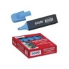 Pennarelli fluorescenti Dohe - Punta a scalpello da 1-5 mm - Cappuccio con clip - Adatti a tutti i tipi di carta - Colore blu 10