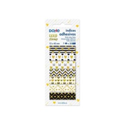 Dohe Pack de 6 Mini Marcapaginas Fluorescentes en Tonos Pastel - Colores Surtidos