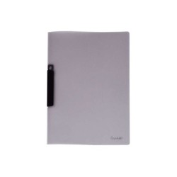 Dossier Dohe con morsetto girevole in formato Din A4 - Realizzato in polipropilene traslucido da 450 micron - Formato A4 8pz 8pz