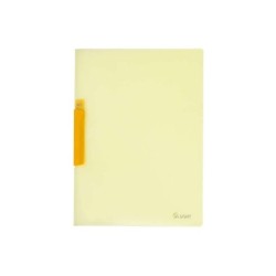 Dossier Dohe con morsetto girevole in formato Din A4 - Realizzato in polipropilene traslucido da 450 micron - Formato A4 8pz 8pz