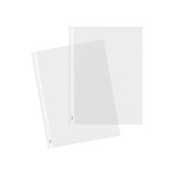Dohe 100 Fundas Multitaladro con 16 Perforaciones - 100x200mm - Polipropileno Rugoso