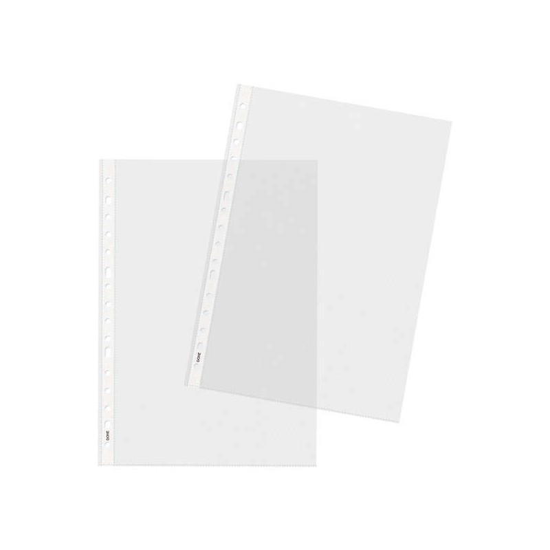 Dohe 100 Fundas Multitaladro en Polipropileno Rugoso - 16 Perforaciones