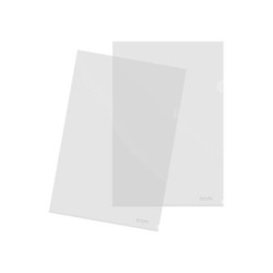 Dohe 100 Dossier de Polipropileno Transparente Acabado Cristal - Tamaño Folio