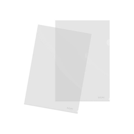 Dohe 100 Dossier de Polipropileno Transparente Acabado Cristal - Tamaño Folio