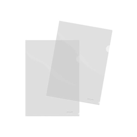 Dohe 100 Dossier de Polipropileno Transparente Acabado Cristal - Tamaño A4