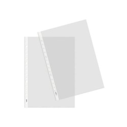 Dohe 100 maniche multiforate con 16 perforazioni - 100x100 mm - Buccia d'arancia trasparente e polipropilene cristallo