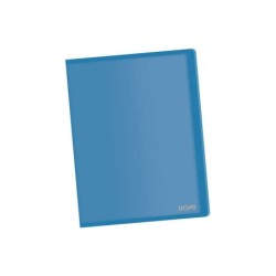 Dohe Carpetas con Fundas en Tamaño Din A4 - Tapa Flexible de Polipropileno Translucido - Fundas Transparentes Soldadas al Lomo