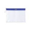 Borsa con cerniera Dohe in PVC - 32x24 cm - Ideale per documenti A4 12pz 12pz
