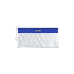 Borsa con cerniera Dohe in PVC - 22x11 mm - Resistente all'acqua - Ideale per organizzare piccoli oggetti 12pz 12pz