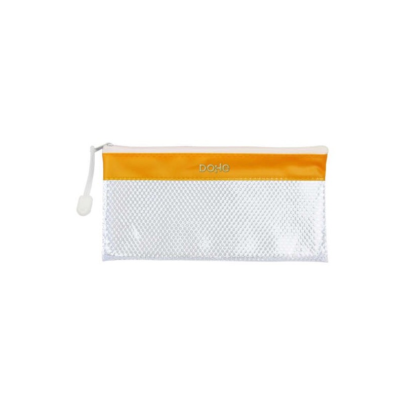 Borsa con cerniera Dohe in PVC - 22x11 cm - Resistente all'acqua - Ideale per i viaggi - Chiusura sicura 12pz 12pz Borsa con cerniera Dohe in PVC - 22x11 cm - Resistente all'acqua - Ideale per i viaggi - Chiusura sicura 12pz 12pz