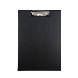 Dohe Carpeta Pinza A4 - Tapa de Carton Forrado PVC Opaco - Pinza de Presion - Bolsillo Interior