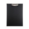 Cartella Dohe A4 con clip - Copertina in cartone foderato in PVC opaco - Clip a pressione - Tasca interna