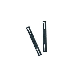 Dohe Confezione da 12 Compressori in Plastica per Documenti - Fissaggio Perfetto nel Raccoglitore ad Anelli 12pz 12pz