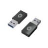 Conceptronic Pack de 2 Adaptadores USB - USB-A Macho a USB-C Hembra