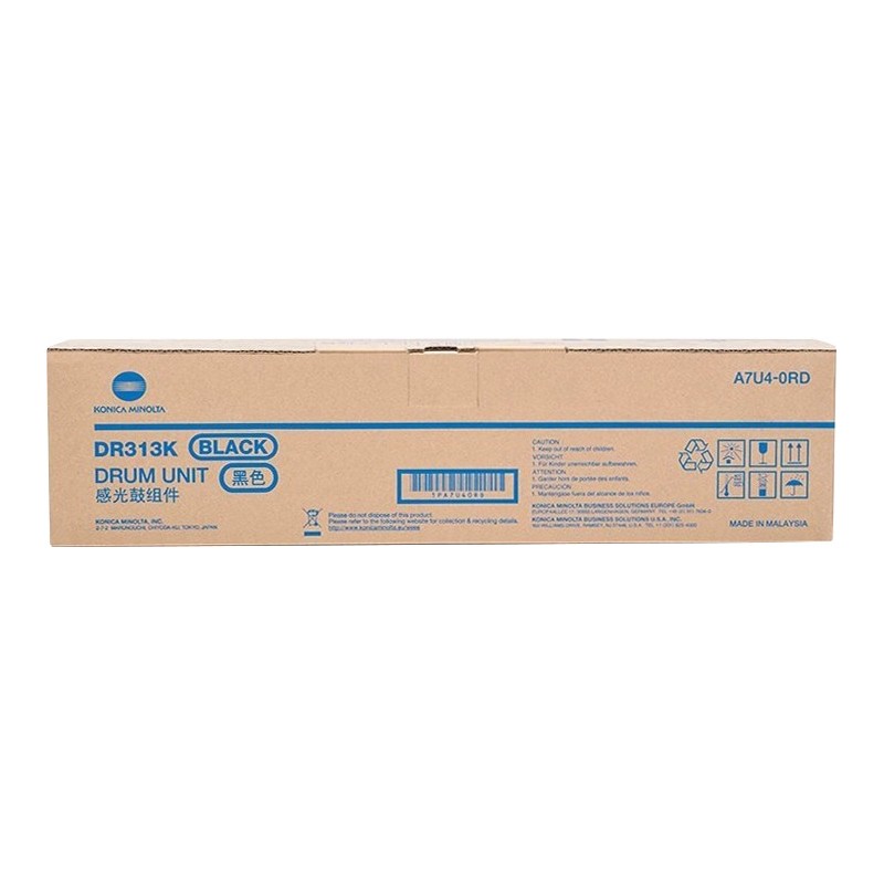 Tamburo per immagini originali Konica Minolta DR313 nero - DR313K/A7U40RD (tamburo)