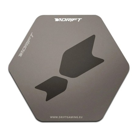 Drift Alfombra de Suelo Gaming - Forma Hexagonal - Antideslizante - Superficie Texturizada en Vinilo - Tamaño 1000x3mm