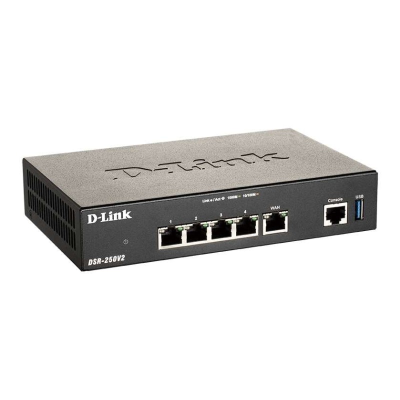 Router VPN D-Link Unified Services - 3 porte LAN - 1 porta WAN - 1 porta WAN/LAN, 2 porte USB 3.0 Router VPN D-Link Unified Services - 3 porte LAN - 1 porta WAN - 1 porta WAN/LAN, 2 porte USB 3.0