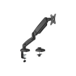 Aisens PRO Supporto da Tavolo Contrappeso Girevole e Inclinabile per Monitor/TV 9kg (3 Perni - 1 Braccio) da 17-32 - Colore Nero
