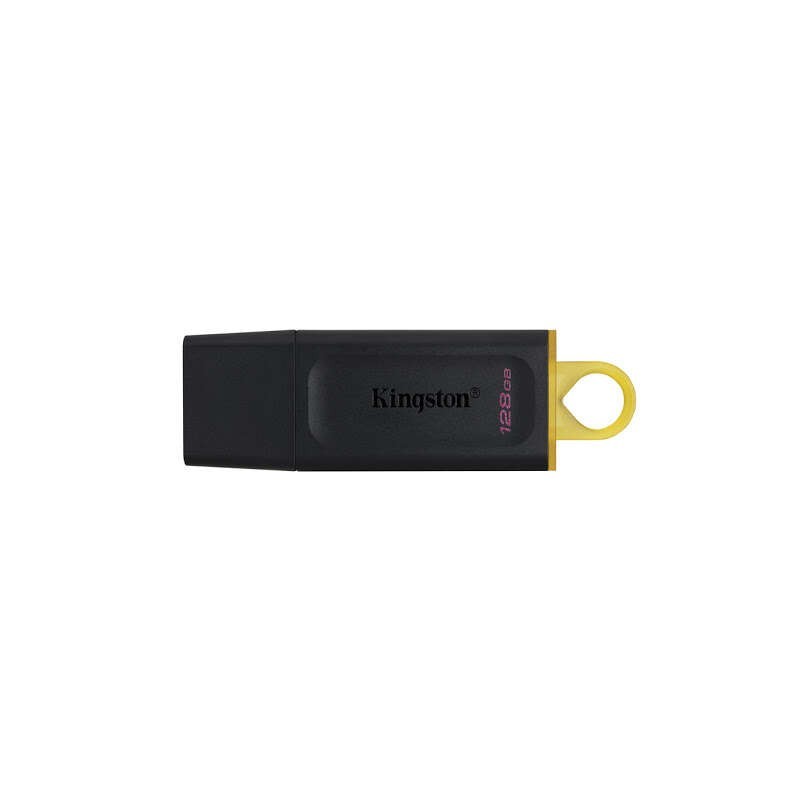 Kingston DataTraveler Exodia Chiavetta USB 128GB - USB 3.2 Gen 1 - Con Cover - Clip Portachiavi - Colore Nero (Pendrive) Kingston DataTraveler Exodia Chiavetta USB 128GB - USB 3.2 Gen 1 - Con Cover - Clip Portachiavi - Colore Nero (Pendrive)