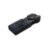 Kingston DataTraveler Exodia Onyx Chiavetta USB da 128 GB - USB 3.2 Gen 1 - Clip portachiavi - Nero (Pendrive)