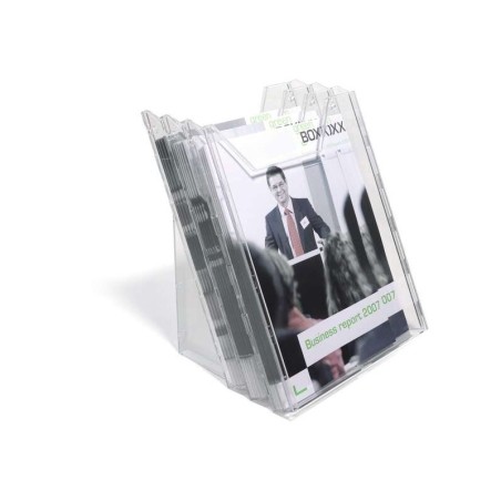 Durable Combiboxx L A4 Dispensador de Folletos para Informacion 3 Bandejas A4 Vertical