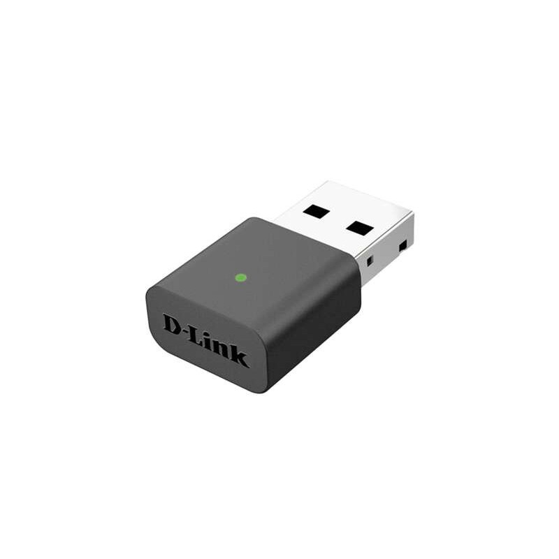 Adattatore WiFi Nano USB wireless D-Link - Fino a 300 Mbps - WPS Adattatore WiFi Nano USB wireless D-Link - Fino a 300 Mbps - WPS