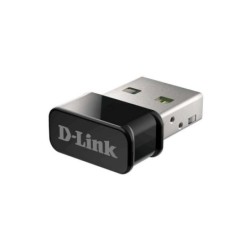 D-Link Adaptador Nano USB WiFi Inalambrico Doble Banda AC1300 - MU-MIMO - WPS