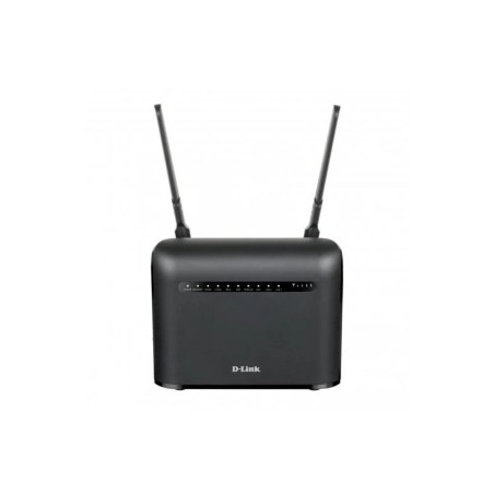 D-Link Router 4G LTE Cat4 WiFi AC1200 Dual Band - Velocidad hasta 1200 Mbps - 2 Antenas Externas - 3 Puertos RJ-45