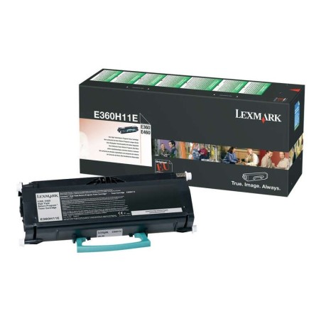 Cartuccia toner nero originale Lexmark E360/E460 - E360H31E