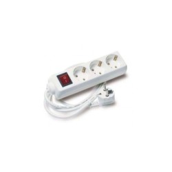 Presa multipla Elbat - 3x Schuko - Interruttore On/Off - Cavo da 1,50 m